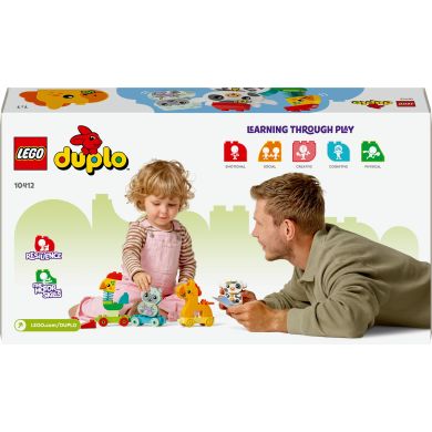 Конструктор Потяг тваринок LEGO DUPLO 10412