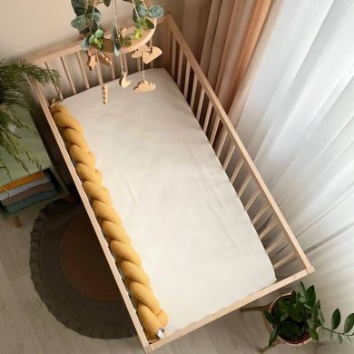 Коса вафля 1,2 м гірчиця Msonya 11362276