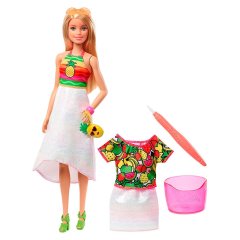 Лялька Barbie Барбі Crayola Фруктовий сюрприз GBK18
