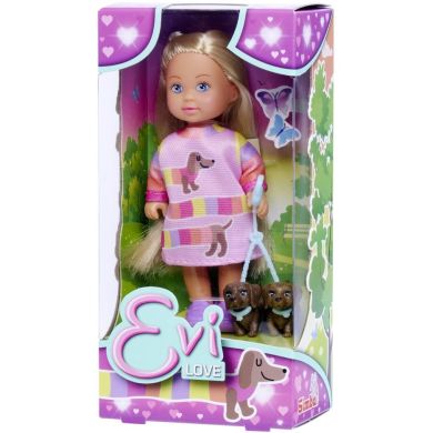 Кукла Эви Милые таксы, 3+ SIMBA TOYS 5733688