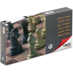 Магнітні шахи-шашки великі, поле 32x32 см CAYRO 455