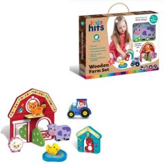 Набір дерев'яних іграшок Kids Hits Ферма KH20/008