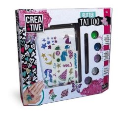 Набір для створення тимчасових гліттерних тату Girabrilla (Гірабрілла) Glitter Tattoo Big Set великий 2082