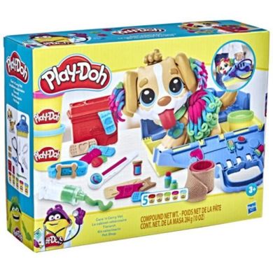 Набір для творчості з пластиліном Play-Doh Прийом у ветеринара F3639