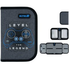 Пенал Kite 1 від., 2 відворот, без наповнення 622 Level UP K26-622-6
