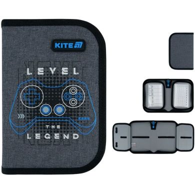 Пенал Kite 1 від., 2 відворот, без наповнення 622 Level UP K26-622-6