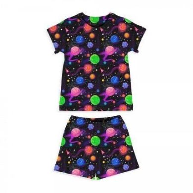 Пижама для девочки (футболка и шорты) 2-3 My Little Pie Galaxy/PJ007