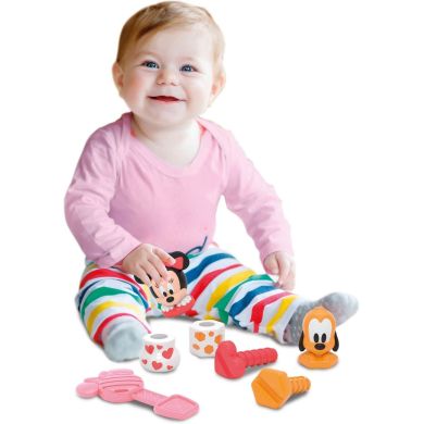 Развивающая игрушка Clementoni Minnie & Pluto Build & Play, серия Disney Baby Clementoni 17842