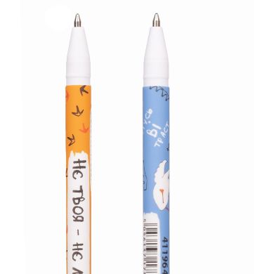 Ручка масляная Гусь Slim, 0,7 мм, синяя YES 411964