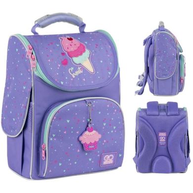 Рюкзак GoPack Education каркасний S (115 - 130 см) Summer Ice Cream GO25-5001S-2