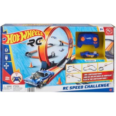 Трековий набір з машинкою 1:64 на радіокеруванні &laquo;SPEED CHALLENGE&trade;&raquo; HOT WHEELS HXX45