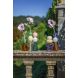 Ваза стеклянная для одного цветка ALCHIMIA TOP PINK &Oslash; 9.5x22H Rituali Domestici U30268109U00