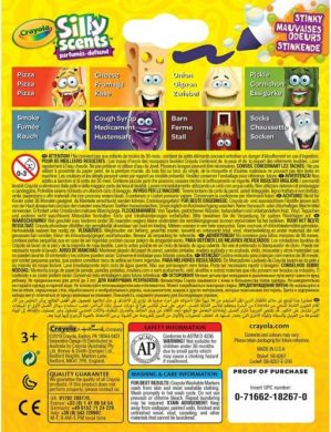 Silly Scents Набор фломастеров Шутник (washable), с ароматом 8 шт Crayola 256346.012