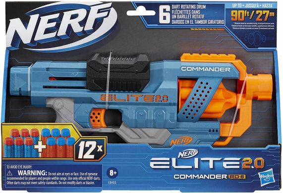Бластер іграшковий Nerf Elite 2.0 Commander RD 6 E9485