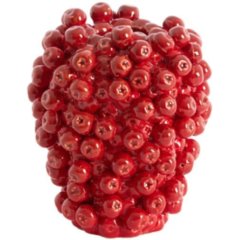 Декоративна ваза &Oslash;15x17,5 см BERRIES, кераміка, червона Light&Living 5764079