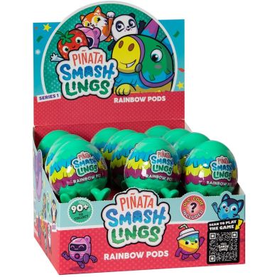 Фігурка в яйці PINATA SMASHLINGS КУМЕДНІ ГЕРОЇ (1 фігурка, в асорт.) SL2007
