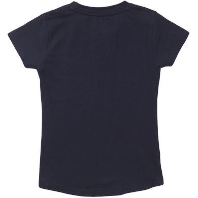 Футболка детская DJ Dutchjeans с рисунком синяя р. 134 E38004-45