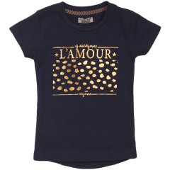 Футболка дитяча DJ Dutchjeans з малюнком синя р. 134 E38004-45