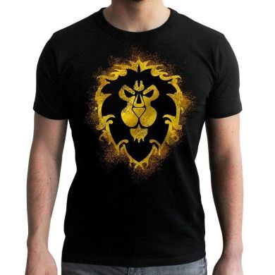 Футболка ABYstyle World of Warcraft Alliance S чорна ABYTEX442S