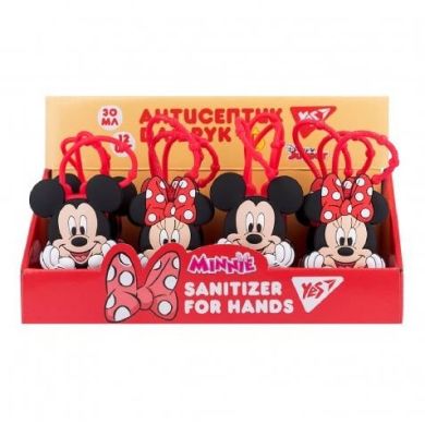Гель антисептичний YES для рук в футлярі "Mickey&Minnie", 30 мл. YES 707625 5056137153947