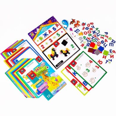 Игра настольная Vladi Toys 3в1: English, Алфавит, Математика VT5412-04