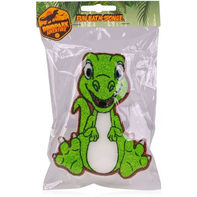 Губка для ванни DINOPARK ADVENTURE у формі Тиранозавра Рекса у подарунковій упаковці. ACCENTRA 3254918 4015953664717
