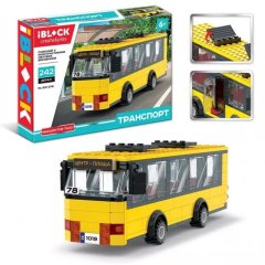 Конструктор IBLOCK маршрутне таксі, 242 деталі PL-921-376