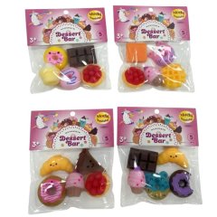 Іграшки колекційні у наборі Monster Gum mochi squishy Десерт бар T25004