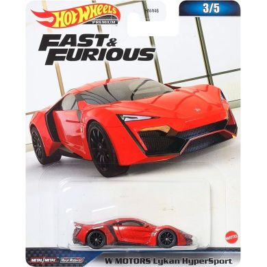 Коллекционная модель машинки Форсаж Hot Wheels (в асс.) HNW46