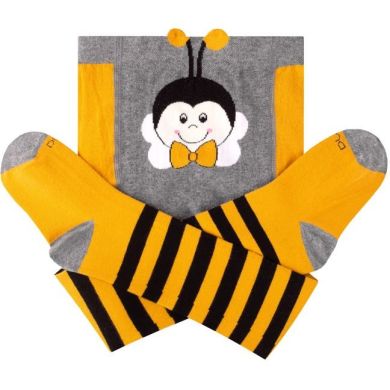 Колготки детские 4935 р.62-68,40,08-10 желтый рисунок 1973