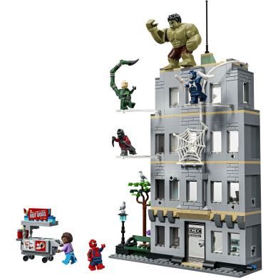 Конструктор Епічна сутичка Людини-Павука проти Халка Lego Super Heroes Marvel 76350