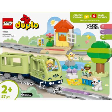 Конструктор Інтерактивний пригодницький потяг LEGO DUPLO Town 10427