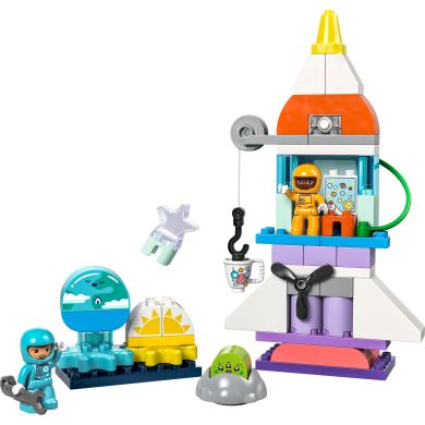 Конструктор Пригоди на космічному шатлі 3-в-1 LEGO DUPLO 10422