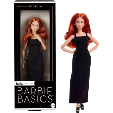 Лялька Barbie Basics №4 &ndash; рудоволоса та тендітна JBH74