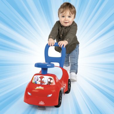 Машина для катання малюка Марвел. Спiдi, 54х27х40 см, 10 мic.+ SMOBY TOYS 720546