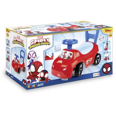 Машина для катання малюка Марвел. Спiдi, 54х27х40 см, 10 мic.+ SMOBY TOYS 720546