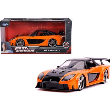 Машина металева Jada Форсаж Мазда RX-7, помаранчева, масш. 1:24 JADA 9330732314R00
