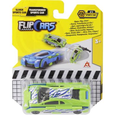 Машинка-трансформер Flip Cars 2в1 Спорткар уламок і спорткар трансформер EU463875B-05