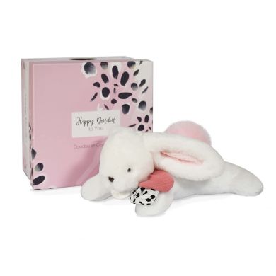 Мягкая игрушка DouDou Зайка Счастливый БЛАШ, 25 см в коробке, DC3739
