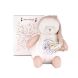 Мягкая игрушка-музыкальный ночник Мишка розовый, 18 см DouDou DC4582