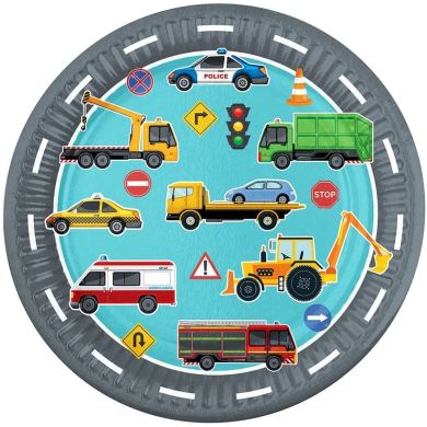 Набір тарілок паперових Транспорт 10шт/уп 7038-0075