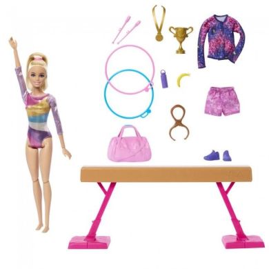 Набор Тренировки по гимнастике Barbie HRG52