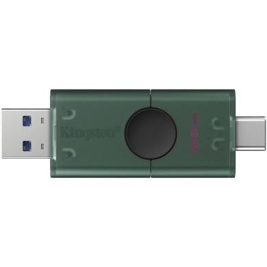 Накопитель Kingston 128GB USB 3.2 Type-A+Type-C DT DuoG2 DTDEG2/128GB
