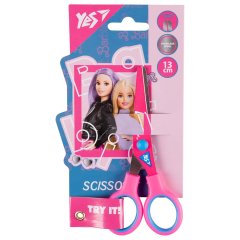 Ножницы Yes Barbie 13см, с принтом на лезвии 480438