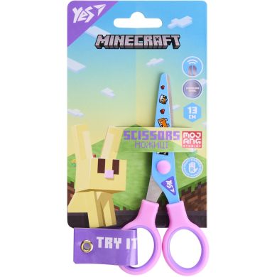 Ножиці Yes Minecraft Spring 13 см, з принтом на лезі 480471