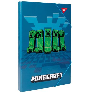 Папка для работы Yes картонная A4 Minecraft 500235