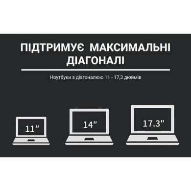 Підставка для ноутбука OfficePro LS111 Black OfficePro LS111B