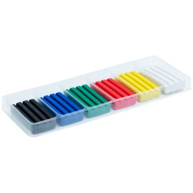 Пластилін восковий, 6 кольорів, 120 г. Kite Dogs KITE K22-081