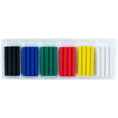 Пластилін восковий, 6 кольорів, 120 г. Kite Dogs KITE K22-081
