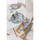 Плейсмат для сервировки TOGO Kids, круг, 38см, голубой ZICZAC ZZ0546BLUE